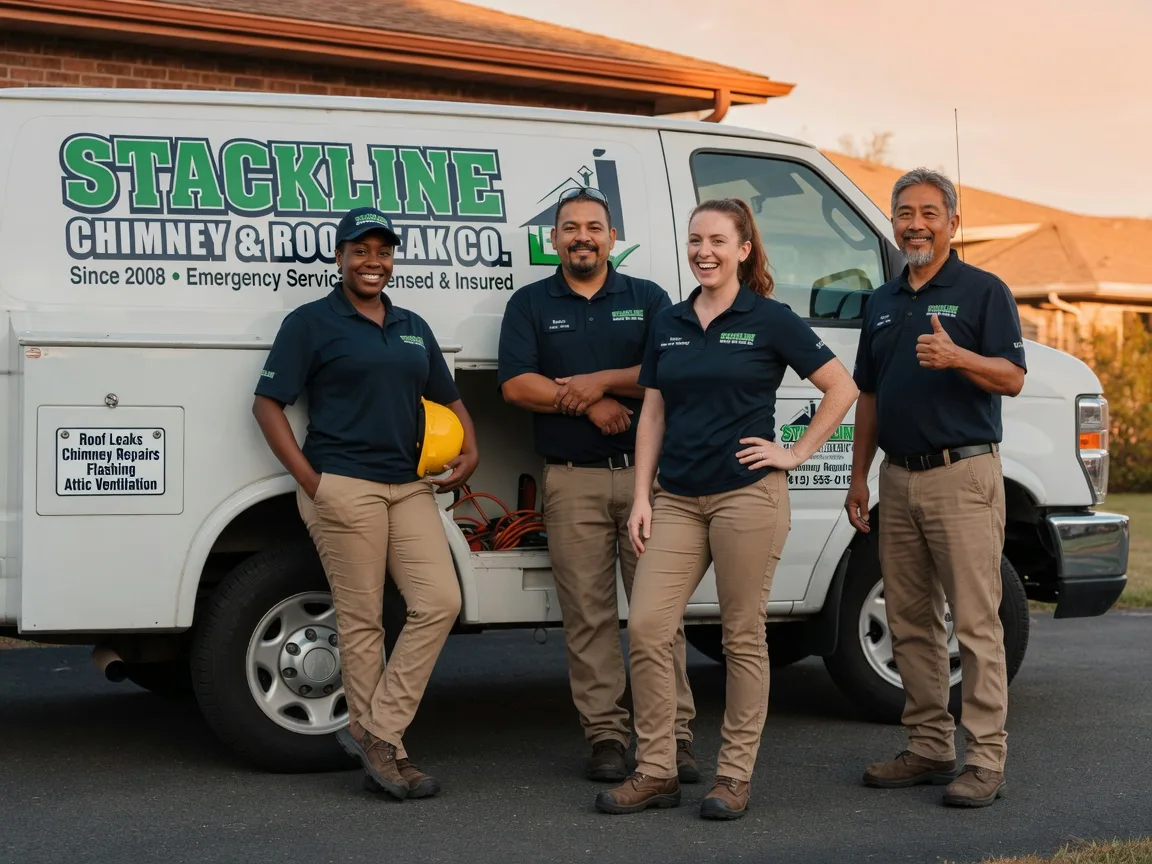 Chimney flashing repair company in Colonial Heights, VA